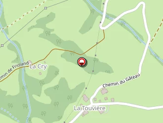 Carte de La Touvière à Flumet