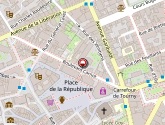 Carte de Place 36 à Limoges