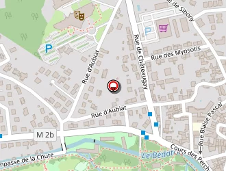 Carte de Manse Vincent à Cébazat