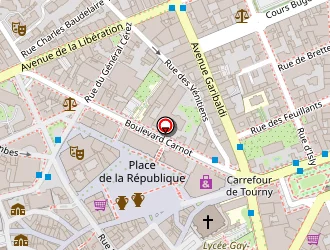 Carte de Serge Blanco à Limoges