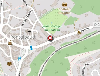 Carte de La Poste à Pontgibaud