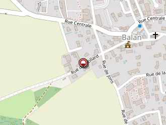 Carte de Calard Frères à Balan