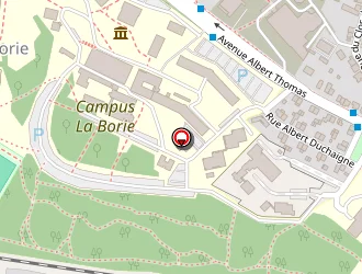 Carte de Loticentre à Limoges