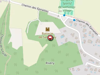 Carte de Marcon à Sathonay-village