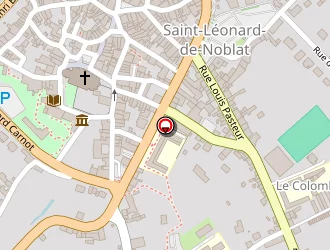 Carte de Association Cantonale D'action En Faveur Des Personnes Agées A.c.a.f.p.a à Saint-léonard-de-noblat