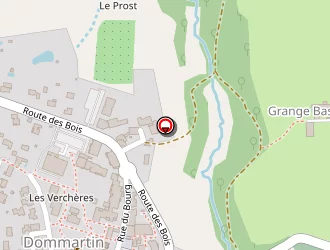 Carte de Coldefy Jean à Dommartin