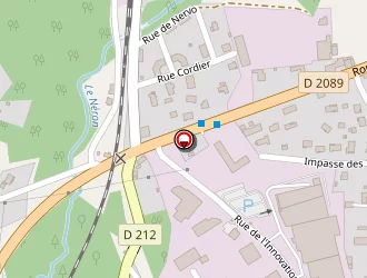 Carte de Cartolux Thiers à Peschadoires