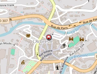 Carte de Bjelles à Arbresle (l')