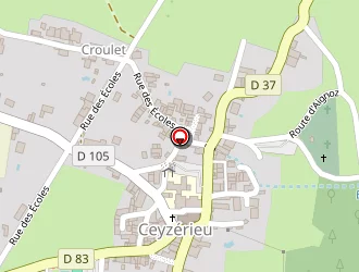 Carte de Ecole Publique à Ceyzérieu