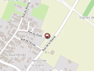 Carte de Salle Polyvalente à Louzignac