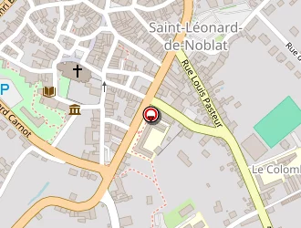 Carte de La Poste à Saint-léonard-de-noblat