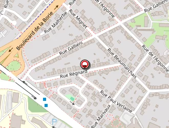 Carte de René Jars Consultants à Limoges