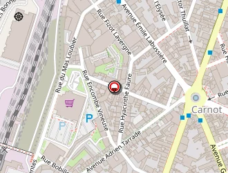 Carte de Iron Gym à Limoges