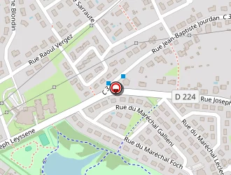 Carte de La Poste à Panazol