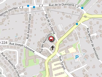 Carte de Les Nez Rouges à Panazol