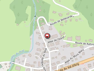 Carte de Aqua Installation à Praz-sur-arly