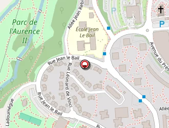 Carte de Complexe Sportif Jean Le Bail à Limoges