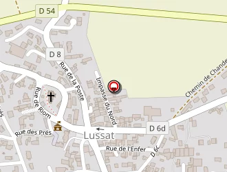 Carte de Mairie à Lussat