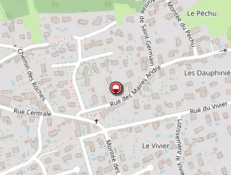 Carte de Clertant Nicole à Beynost