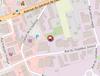 Carte de Thiers Bâtiment à Thiers