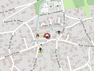 Carte de Lp Vernay à Beynost