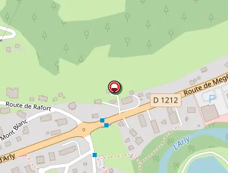 Carte de Ch2o Plomberie à Praz-sur-arly