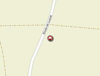 Carte de Espace Nature à Lussat