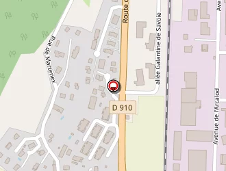 Carte de Couett Hôtel à Rumilly