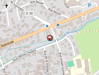 Carte de P2g à Boisse (la)