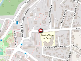 Carte de Buron David à Limoges