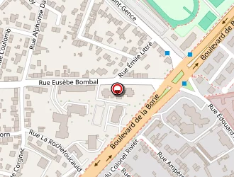 Carte de District De Football De La Haute Vienne à Limoges