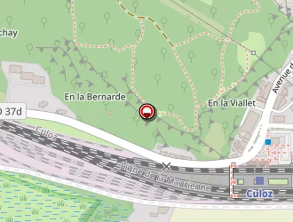 Carte de Relais Du Colombier à Culoz