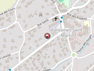 Carte de La Poste à Fontaines-saint-martin