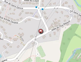 Carte de A2ieds à Limoges