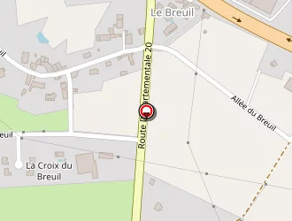 Carte de Ab Auto Pneus à Bellegarde