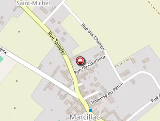 Carte de Zr40 à Marcillac-lanville