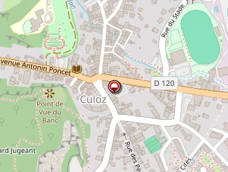 Carte de Esdea à Culoz