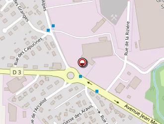 Carte de Dostert à Rumilly