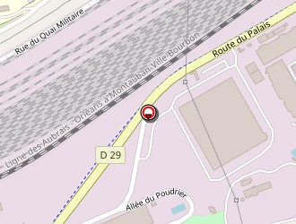 Carte de Poudrier à Limoges