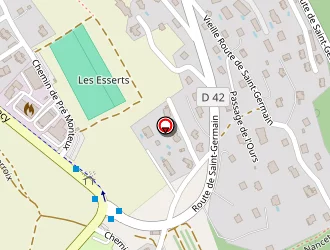 Carte de Mosais à Talloires