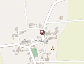 Carte de Joubert à Auge-saint-médard