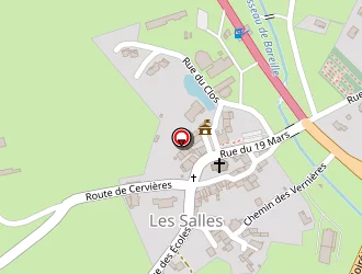 Carte de Ecole Publique Primaire à Salles (les)