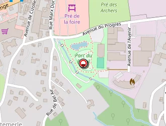 Carte de Fedide Thierry à Thiers