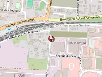 Carte de Michet Gérard à Montluel