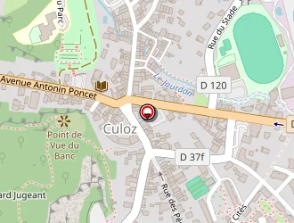 Carte de Admr Du Colombier à Culoz