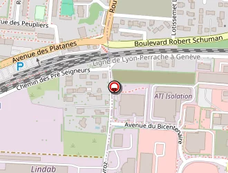 Carte de A - T - I - C . à Montluel