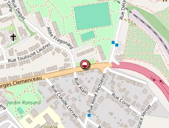 Carte de Deglane Claudine à Limoges