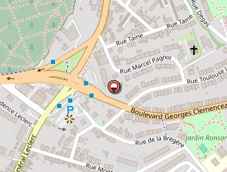 Carte de Pharmacie Ronsard à Limoges