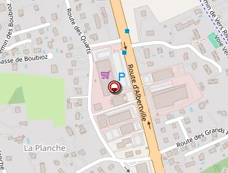 Carte de Société Générale à Sévrier