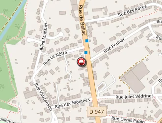 Carte de Besse David à Limoges